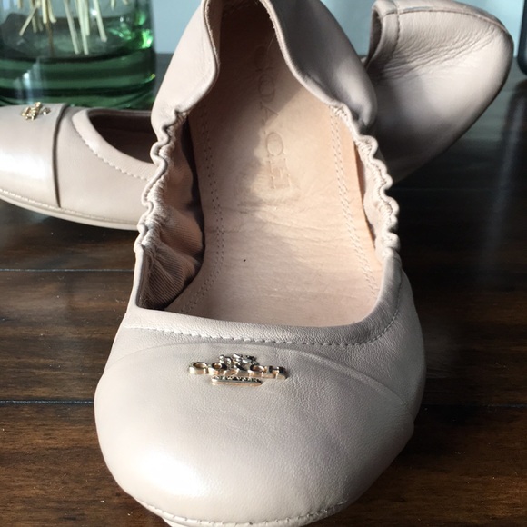 Coach Bonnie Leather Ballet Flats - Picture 4 of 5